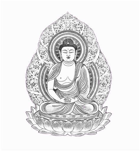 buddha coloring pages books    printable