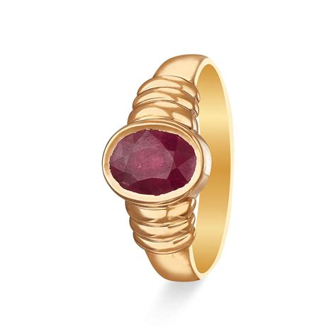 elegant single stone gold ring