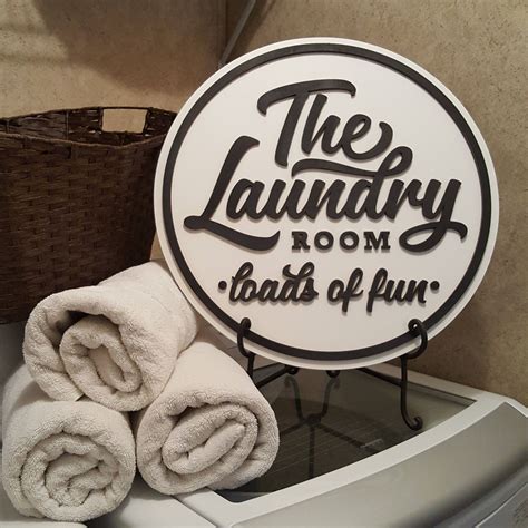 laundry room sign loads  fun wooden sign farmhouse etsy laundry