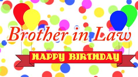 happy birthday brother  law song youtube