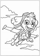 Paw Patrol Coloring Kids Pages Color Printable Characters Beautiful sketch template