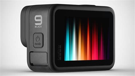 gopro hero black action camera   front facing color display shouts