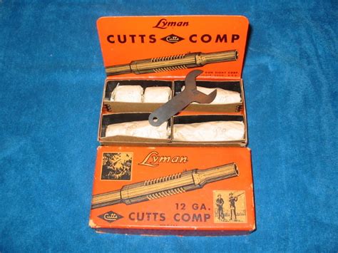 lyman cutts compensator ga choke set  counter display wrench  ga  gunauctioncom
