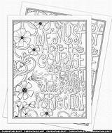 Courage Kontiki Lettered sketch template