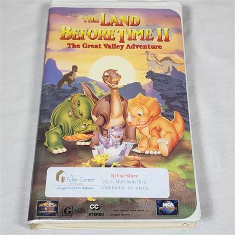 land  time ii  great valley adventure vhs