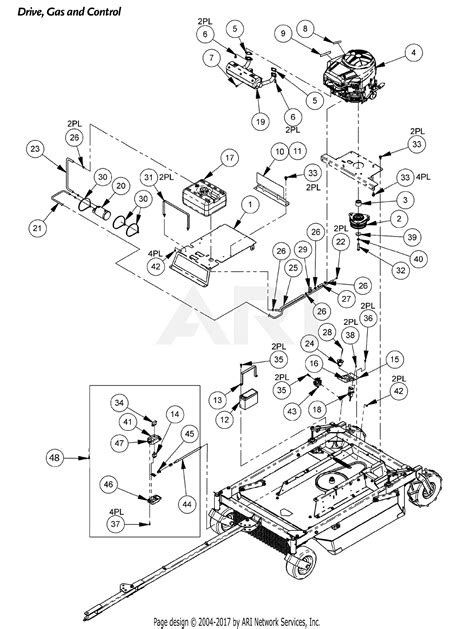 dr power tb tow  brush mower  ser tb  current parts diagram  drive