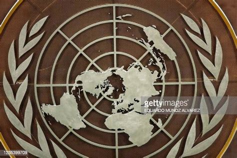 the un logo photos and premium high res pictures getty images