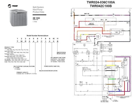 heat pump wiring diagram schematic