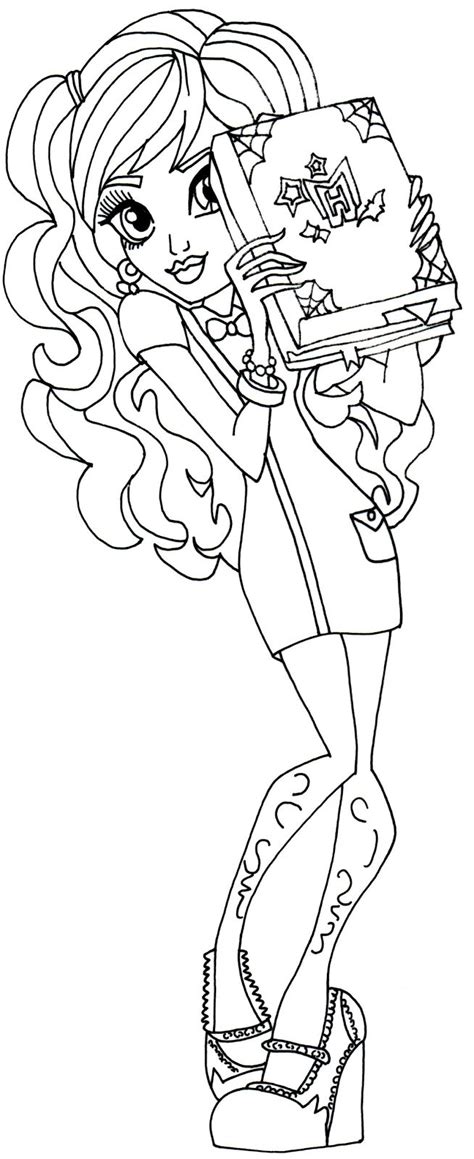 monster high  coloring pages monster coloring pages