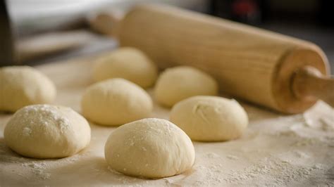 bread dough  risen