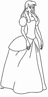 Coloring Cinderella Anastasia Pages Drizella Tremaine Lucifer Lady Wecoloringpage Charming Prince sketch template