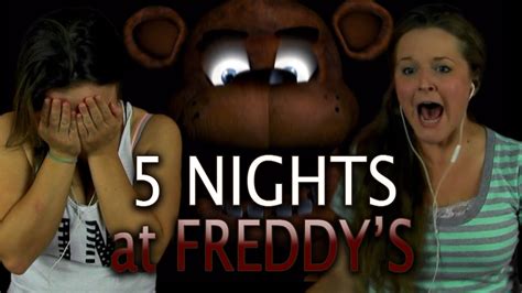 girls vs freddy 5 nights at freddy s 1 youtube