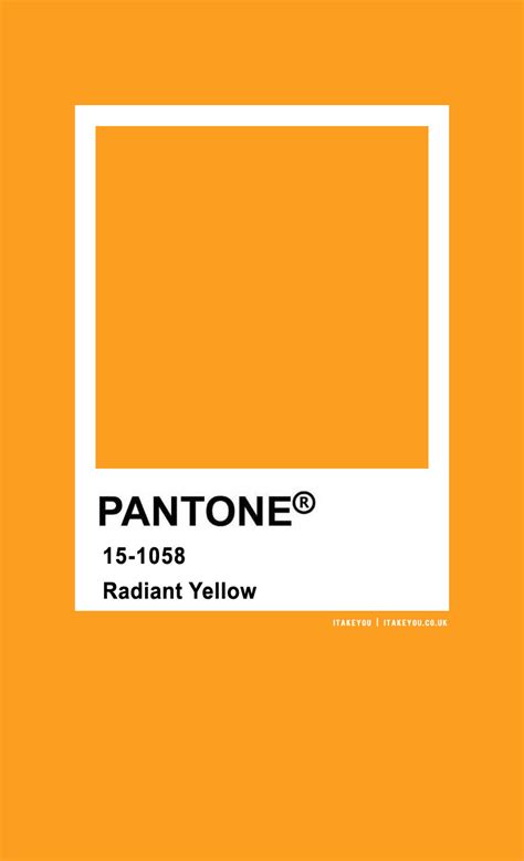 pantone color pantone radiant yellow color    wedding