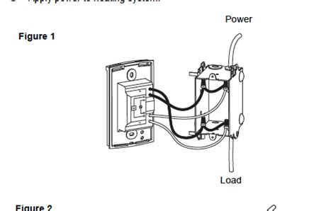 wire   voltage thermostat   wires   box   wires  held
