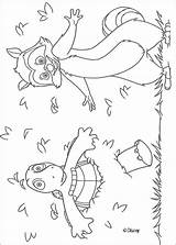 Coloring Pages Hedge Rj Hellokids Over Verne Book Disney Print Kids Fun sketch template