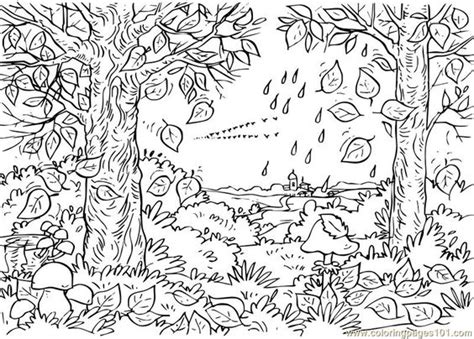 autumn tree coloring page  printable coloring pages coloring