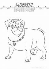 17qq Refined Pug sketch template