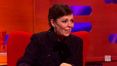 olivia colman disses jack whitehall s american accent watch the