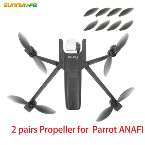 sunnylife pcs parrot anafi propellers ccwcw props  parrot anafi drone folded fpv rc
