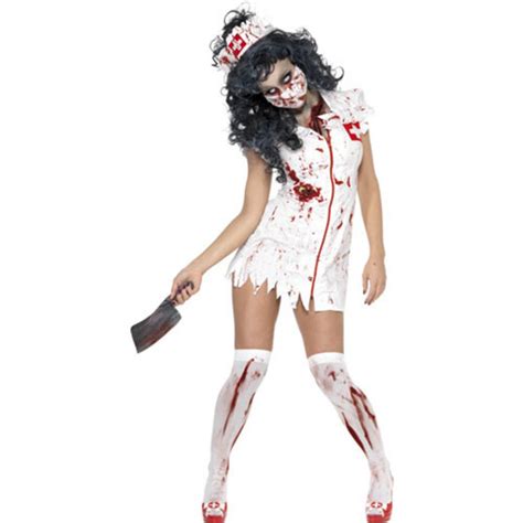 zombie nurse fancy dress halloween horror costume