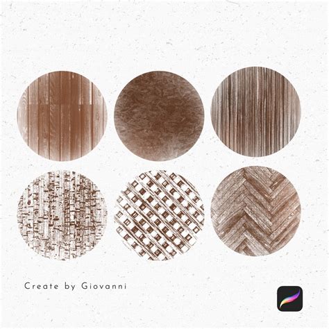 procreate wood texture seamless brush interior design etsy