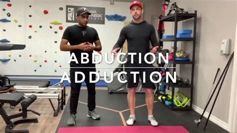 Hip Abduction And Hip Adduction Youtube