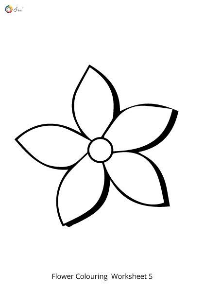 printable flower coloring page printable flower coloring pages