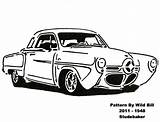 Studebaker Visit sketch template