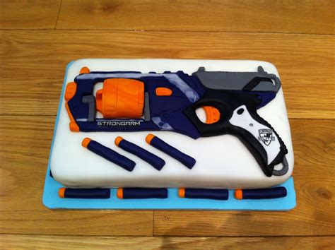 nerf gun birthday cake ideas