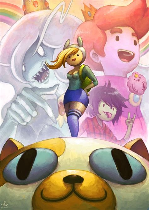 Adventure Time Fan Art By Ry Spirit Featuring Fin And Jake