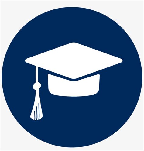 graduate school icon university icon blue  transparent png  pngkey