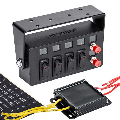buy swbx  rocker switch box    onoff    momentary  amp max backlit led