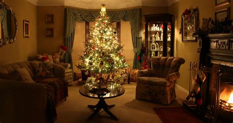 gorgeous christmas scene christmas living rooms cozy christmas