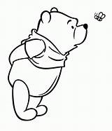 Pooh Winnie Coloring Pages Disney Characters Animal Bear Colouring Bee Cute Cartoon Tv Sheets Animals Choose Board Character Bing sketch template
