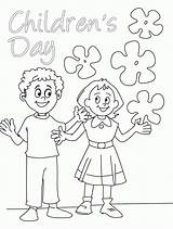Children Coloring Happy Childrens Pages Kids Child Sheets Colouring Printable Drawing Print Color Clipart Getdrawings Card Popular Wishes Greeting Getcolorings sketch template
