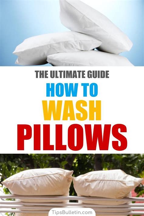 great ways  wash pillows wash pillows cleaning pillows pillows