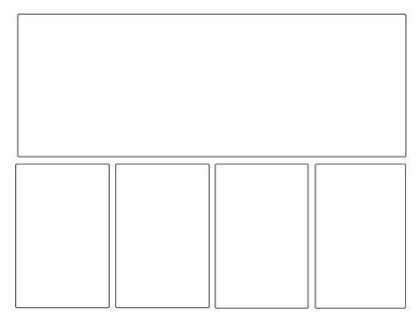 manga templatecomic templates  panel comic book paper comic layout
