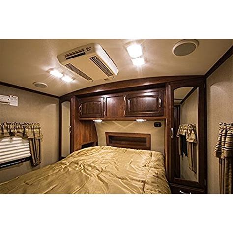 led rv ceiling dome light interior lighting  trailer camper  switch ebay