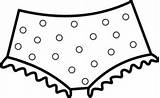 I2clipart Underwear sketch template