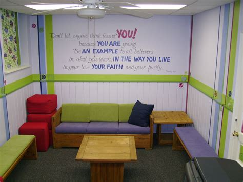 pin  youth group rooms