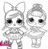 Lol Coloring Surprise Girls Fancy Pages Doll Cute Collectors Sweet sketch template