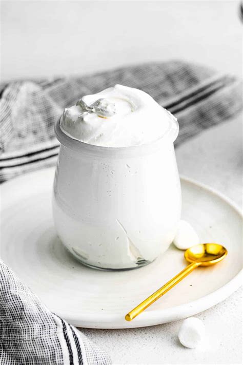 How To Make Marshmallow Fluff Marshmallow Cream Recipe Easy Dessert