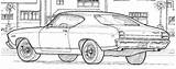 Chevy Impala 1967 Coloring Pages Template sketch template