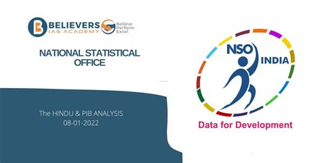 national statistical office believers ias academy