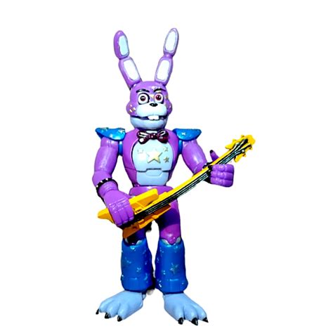 glamrock bonnie action figure 8 fnaf five nights at freddy s security