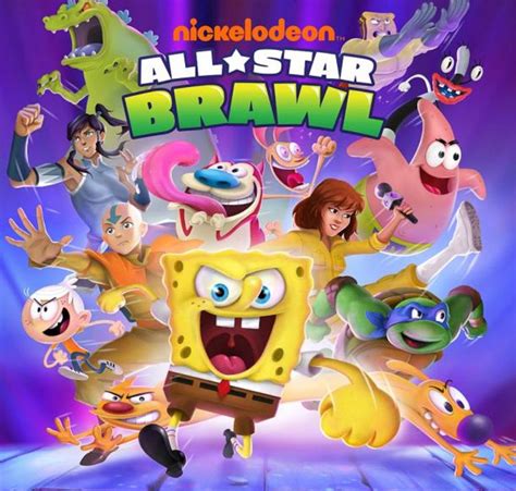 Nickelodeon All Star Brawl Leaked Box Art Reveals Korra And More