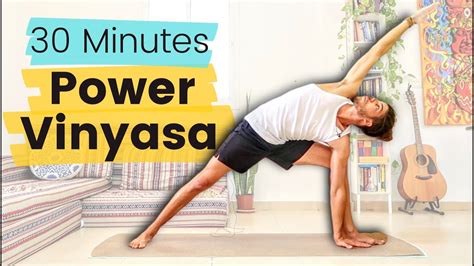 Calorie Burning Yoga 💪 Power Vinyasa Yoga For Beginners Youtube