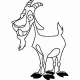 Goat Billy Drawing Cheerful Cartoon Outlined Stock Illustration Coloring Face Depositphotos Surfnetkids Paintingvalley Yayayoyo sketch template