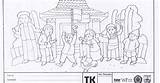 Mewarnai Lomba Sketsa Pemandangan Igtki Hut Tk sketch template