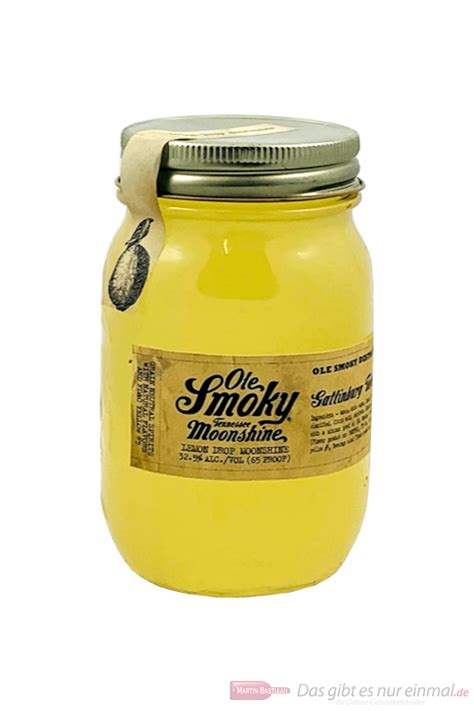 ole smoky tennessee moonshine lemon drop 0 5l flasche